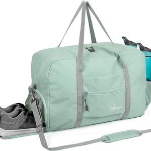 Travel Duffel Bag for Men and Women Lightweight 1-Mint Green